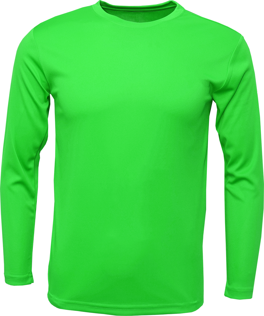 Olive Green Athletic Long Sleeve - Comfortable Long Sleeve