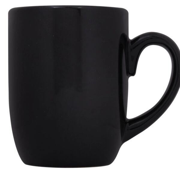 207023 Classic Black Stoneware Mugs, 12 oz. Thumbnail