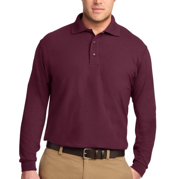 K500LS Silk Touch™ Long Sleeve Polo Thumbnail