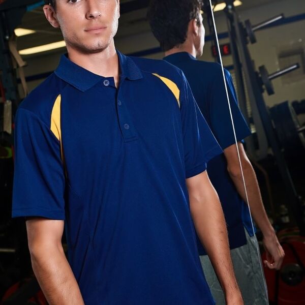 CT550 Men's Colorblock Cool-Tek Polo Thumbnail