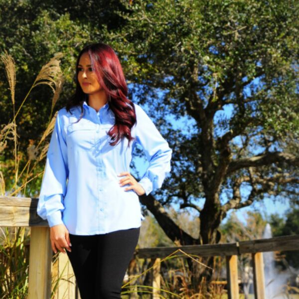 3001 Ladies Long Sleeve Fishing Shirt Thumbnail
