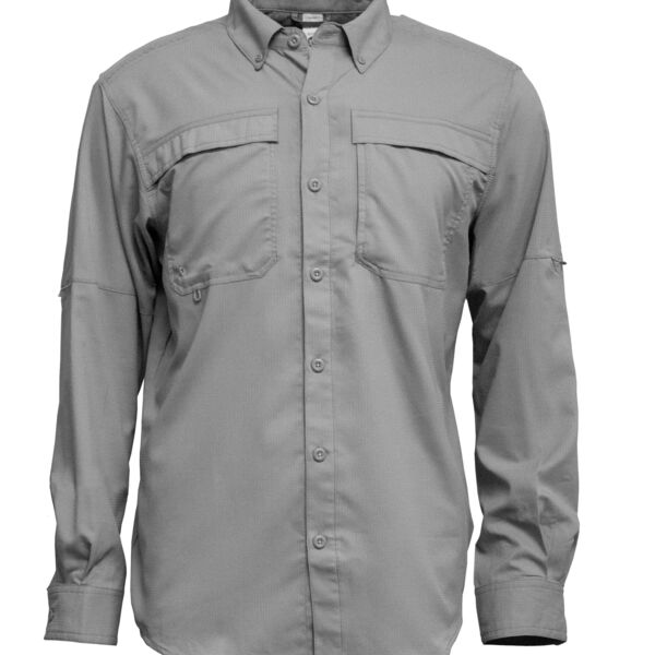 3300 Men L/S Fishing Shirt with Button Down Collar Thumbnail
