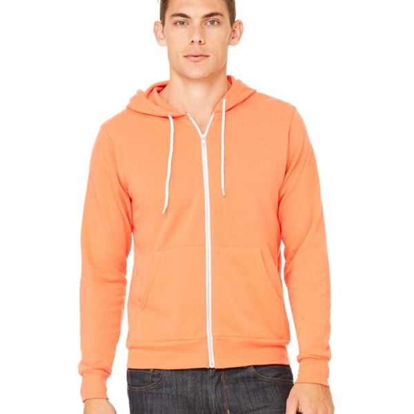 3739 Unisex Sponge Fleece Full-Zip Hoodie Thumbnail