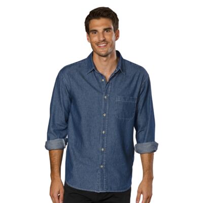 BG8207 Men’s L/S Untucked Denim Thumbnail