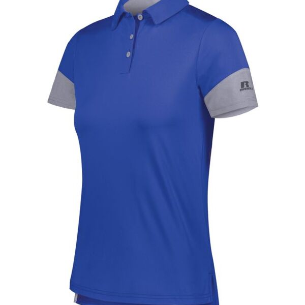 400PSX RUSSELL LADIES HYBRID POLO Thumbnail
