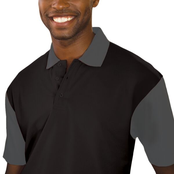 BG1054 Men's IL-50 Colorblock Polo Thumbnail