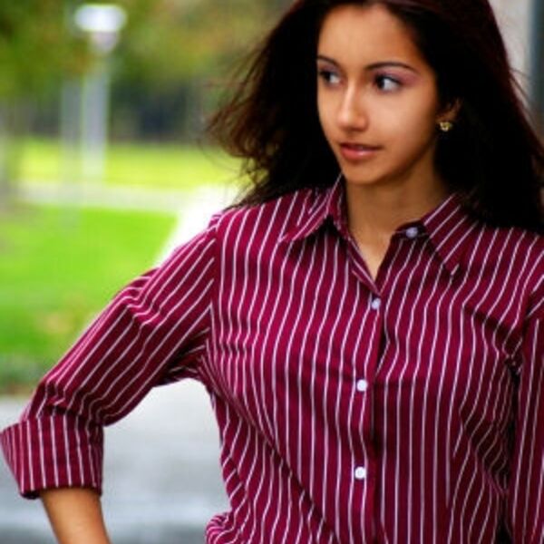 G921L Ladies Hi-Density Gingham Thumbnail