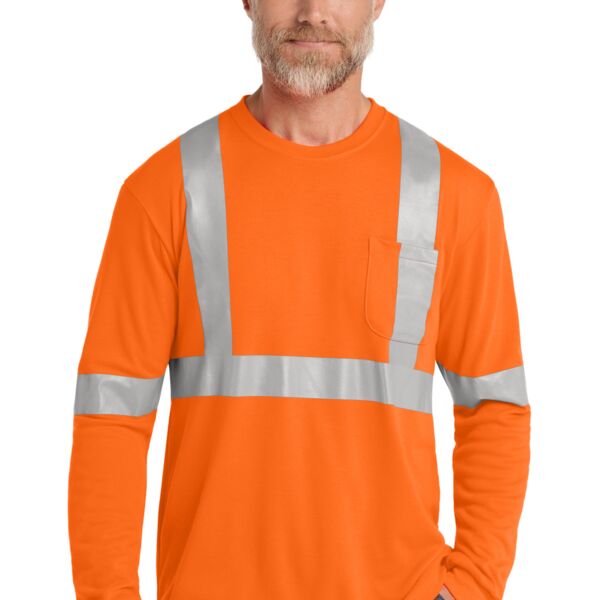 CS401LS Ansi 107 Class 2 Long Sleeve Safety T Shirt Thumbnail