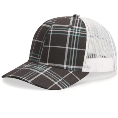 112P Patterned Snapback Trucker Cap Thumbnail