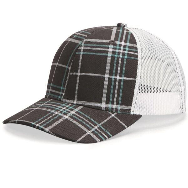 112P Patterned Snapback Trucker Cap Thumbnail