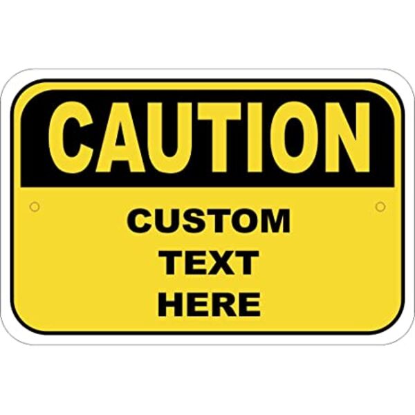 24"X18" Aluminum Sign Thumbnail