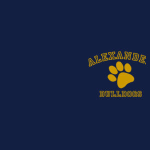 AHS Bulldog Paw Polo Design