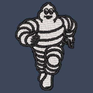 Michelin Man NIKE Dri FIT 1/2 Zip Cover Up Design