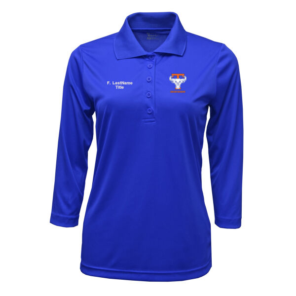 Ladies Trautmann 3/4 Sleeve Polo Thumbnail
