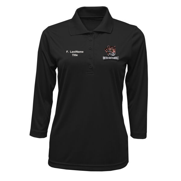 Ladies United South MS 3/4 Sleeve Polo Thumbnail