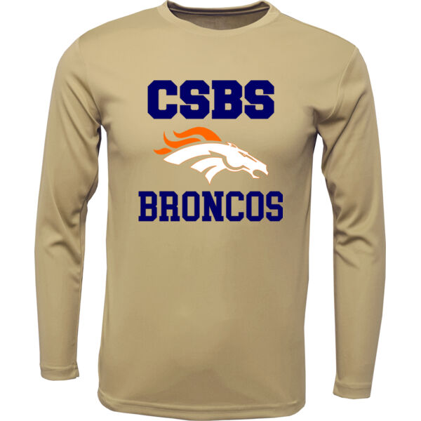 Col. Santos Broncos Men's LS Spirit Tee Thumbnail