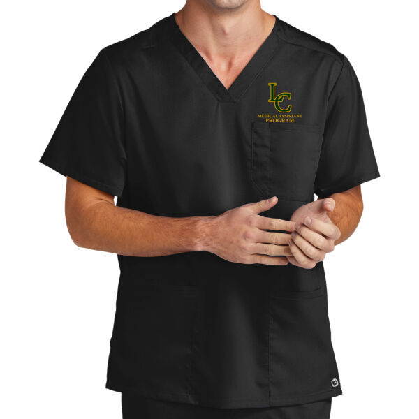 LC Medical Asst. Men's Scrub Top Thumbnail