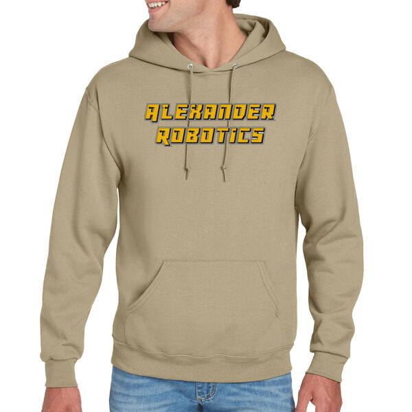 AHS Robotics Embroidered Hoodie Khaki Thumbnail