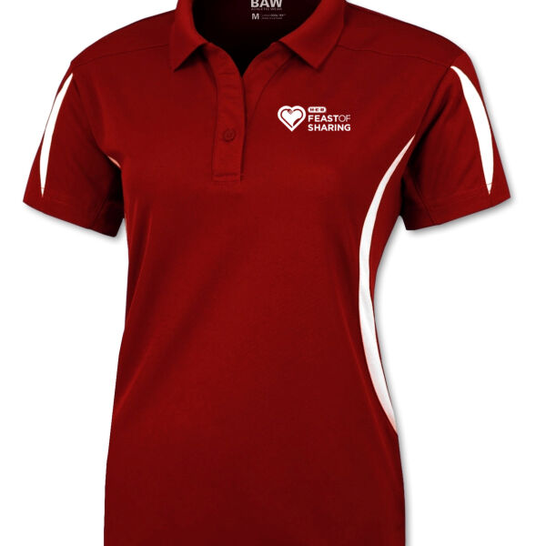 HEB Ladies Crescent Cool-Tek PoloFeast of Sharing Thumbnail