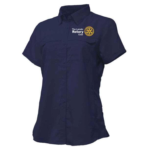 The Laredo Rotary Club Ladies Fishing Shirt Thumbnail