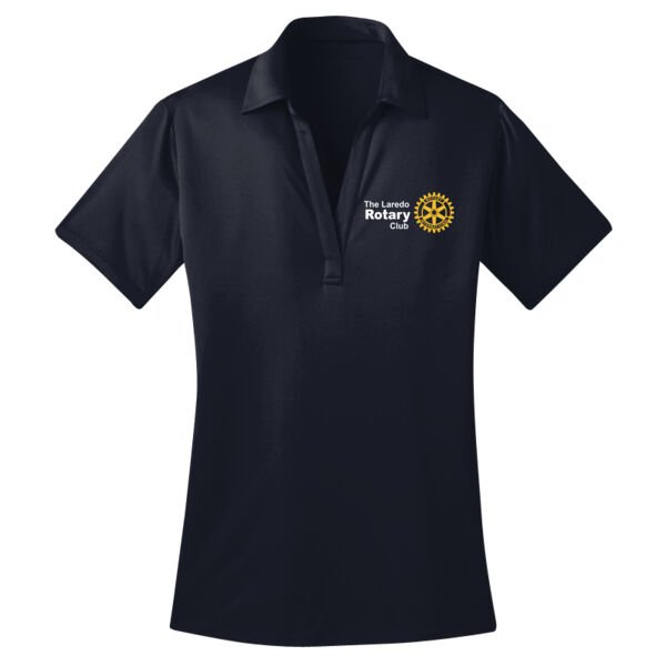 The Laredo Rotary Club Ladies Silk Touch™ Performance Polo Thumbnail