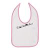 Infant Contrast Trim Premium Jersey Bib Thumbnail