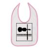 Infant Contrast Trim Premium Jersey Bib Thumbnail