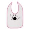 Infant Contrast Trim Premium Jersey Bib Thumbnail