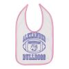 Infant Contrast Trim Premium Jersey Bib Thumbnail