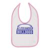 Infant Contrast Trim Premium Jersey Bib Thumbnail