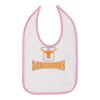 Infant Contrast Trim Premium Jersey Bib Thumbnail