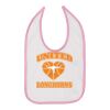 Infant Contrast Trim Premium Jersey Bib Thumbnail