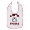 Infant Contrast Trim Premium Jersey Bib Thumbnail