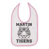 Infant Contrast Trim Premium Jersey Bib Thumbnail