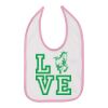 Infant Contrast Trim Premium Jersey Bib Thumbnail