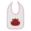 Infant Contrast Trim Premium Jersey Bib Thumbnail