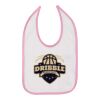 Infant Contrast Trim Premium Jersey Bib Thumbnail