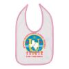 Infant Contrast Trim Premium Jersey Bib Thumbnail