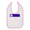 Infant Contrast Trim Premium Jersey Bib Thumbnail