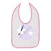 Infant Contrast Trim Premium Jersey Bib Thumbnail