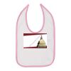 Infant Contrast Trim Premium Jersey Bib Thumbnail