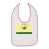 Infant Contrast Trim Premium Jersey Bib Thumbnail