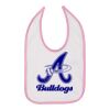 Infant Contrast Trim Premium Jersey Bib Thumbnail