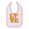 Infant Contrast Trim Premium Jersey Bib Thumbnail