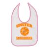 Infant Contrast Trim Premium Jersey Bib Thumbnail