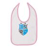 Infant Contrast Trim Premium Jersey Bib Thumbnail
