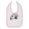 Infant Contrast Trim Premium Jersey Bib Thumbnail