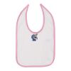 Infant Contrast Trim Premium Jersey Bib Thumbnail