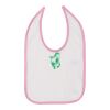 Infant Contrast Trim Premium Jersey Bib Thumbnail