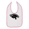 Infant Contrast Trim Premium Jersey Bib Thumbnail